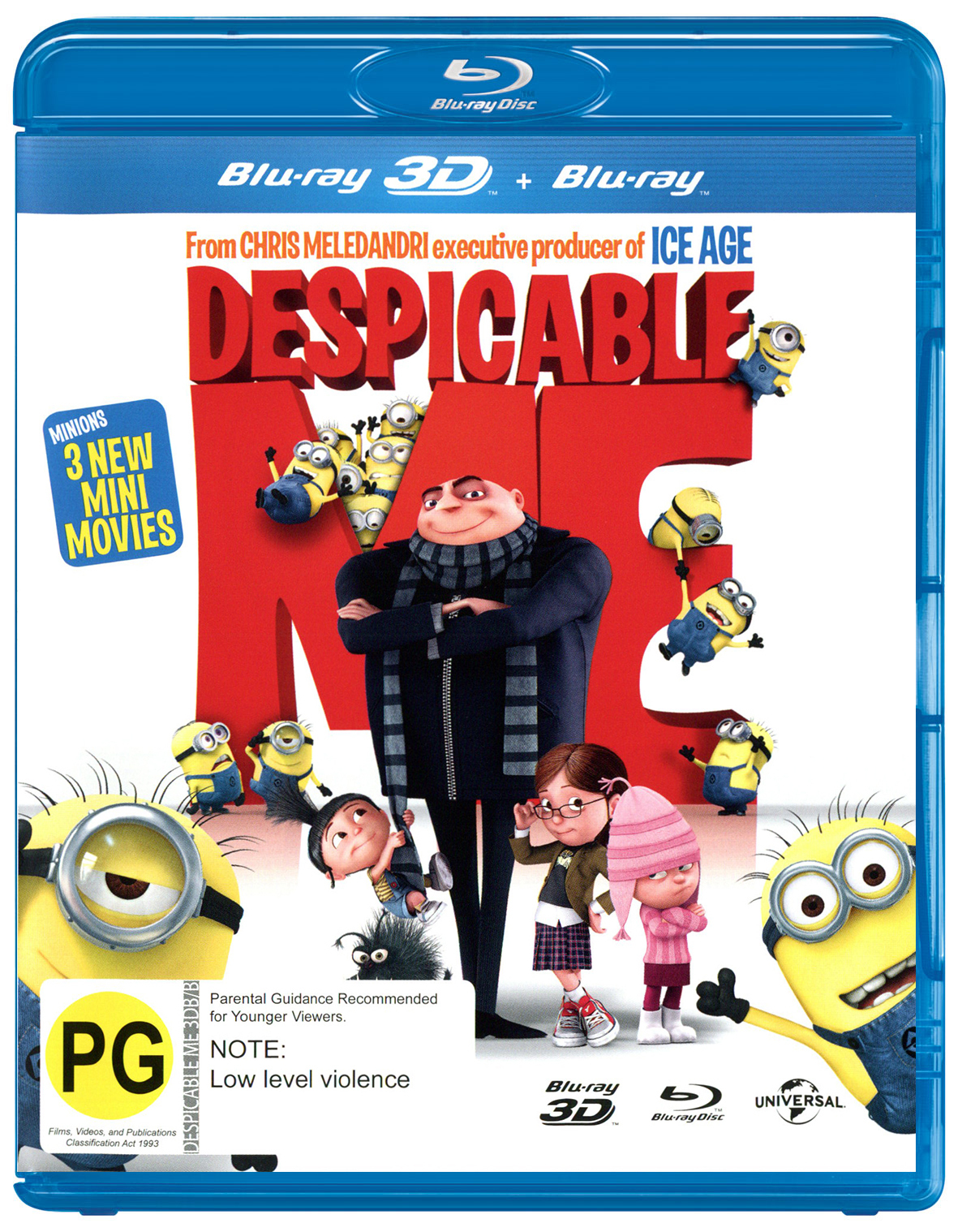 Despicable Me on Blu-ray, 3D Blu-ray image