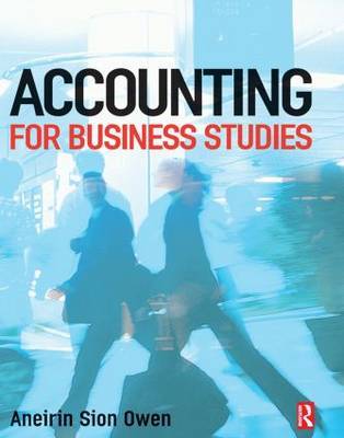 Accounting for Business Studies by Aneirin Owen image