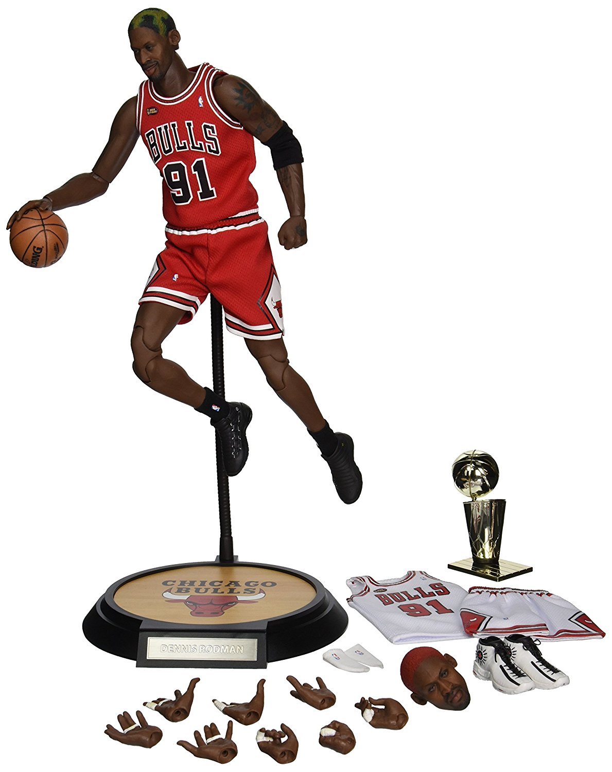 NBA: Dennis Rodman - 1/9 Scale Action Figure