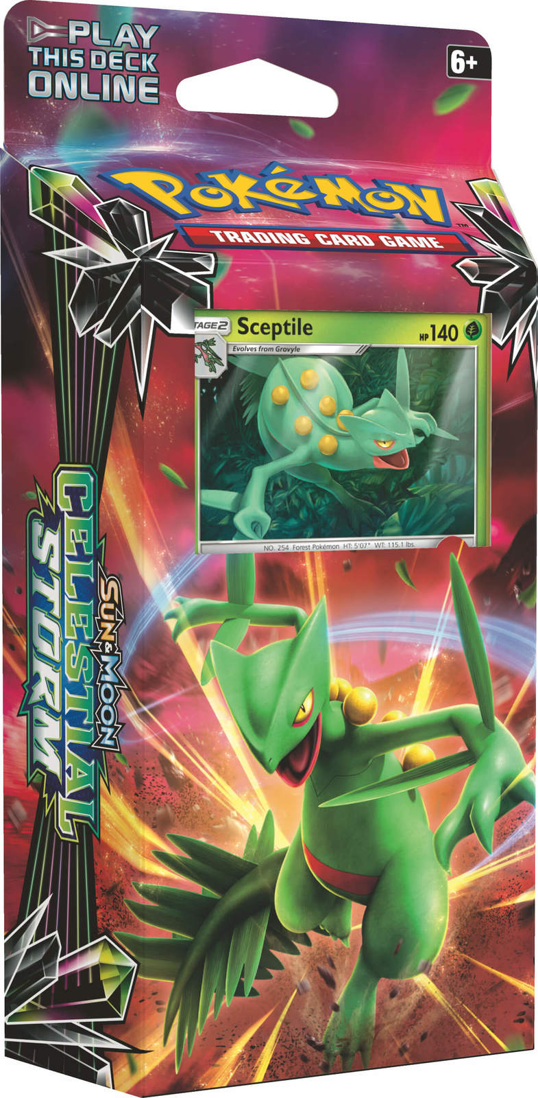 Pokemon TCG: Celestial Storm Theme Deck: Sceptile | at Mighty Ape NZ