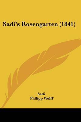 Sadi's Rosengarten (1841) image