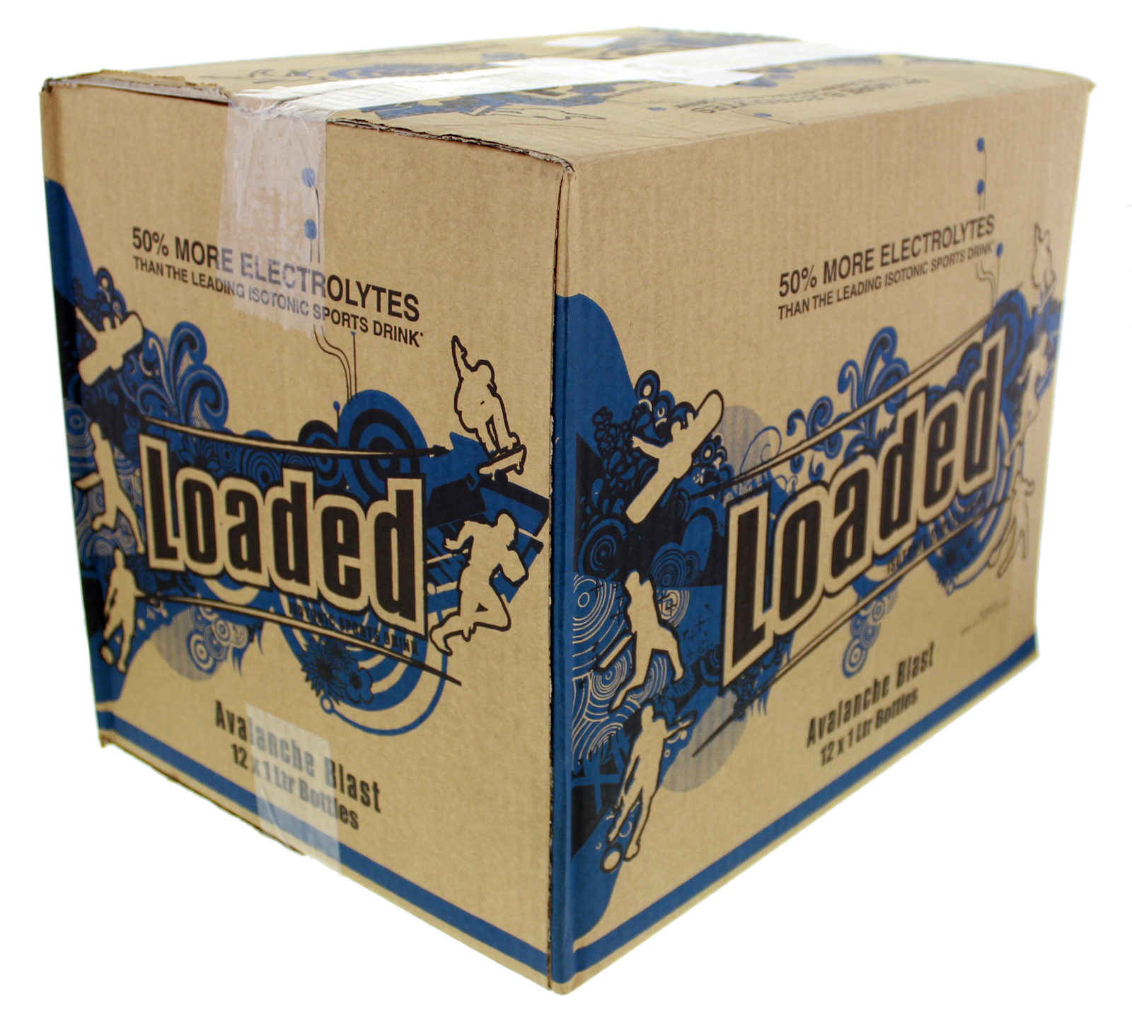 Loaded Sports Drink - Avalanche Blast 1L (12 Pack) image