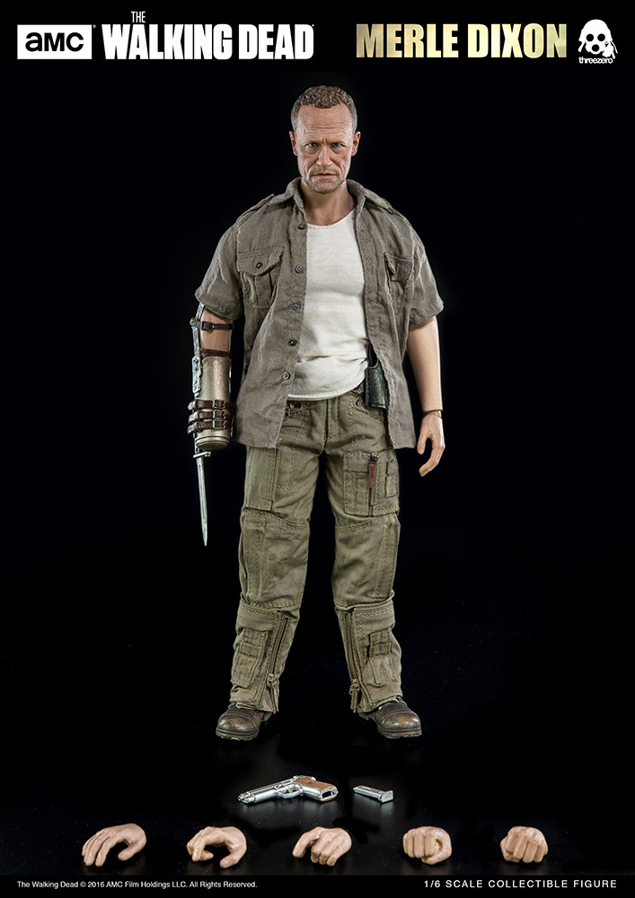 12" Merle Dixon - Action Figure image