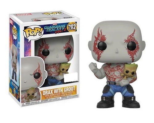 Drax (With Groot) - Pop! Vinyl Figure image