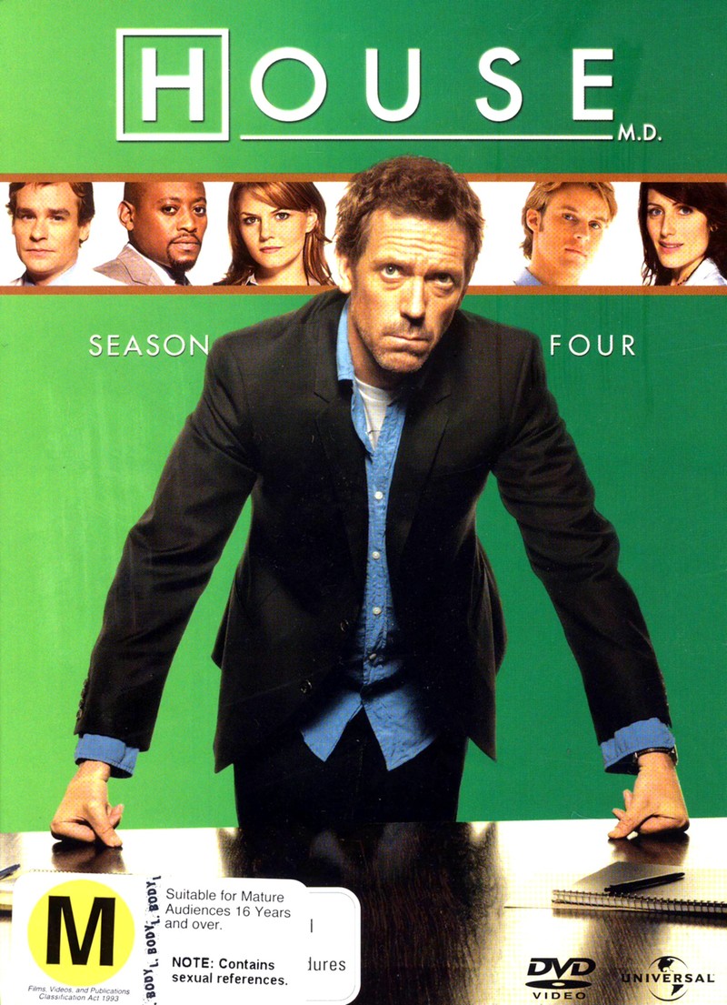 House, M.D. - Season 4 (4 Disc Set) on DVD image