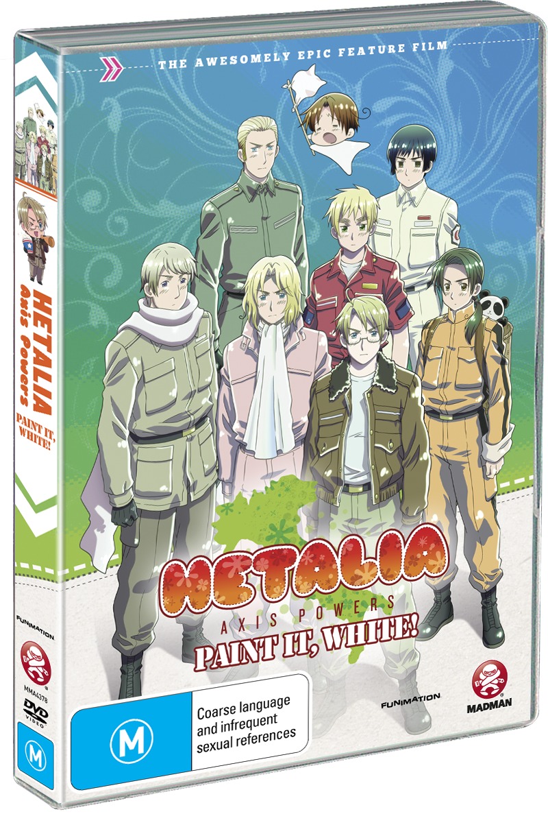 Hetalia Paint it White - The Movie on DVD