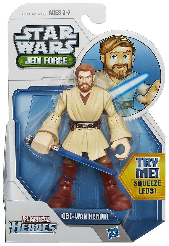 Buy Star Wars Playskool Jedi Force Action Figure Obi Wan Kenobi at