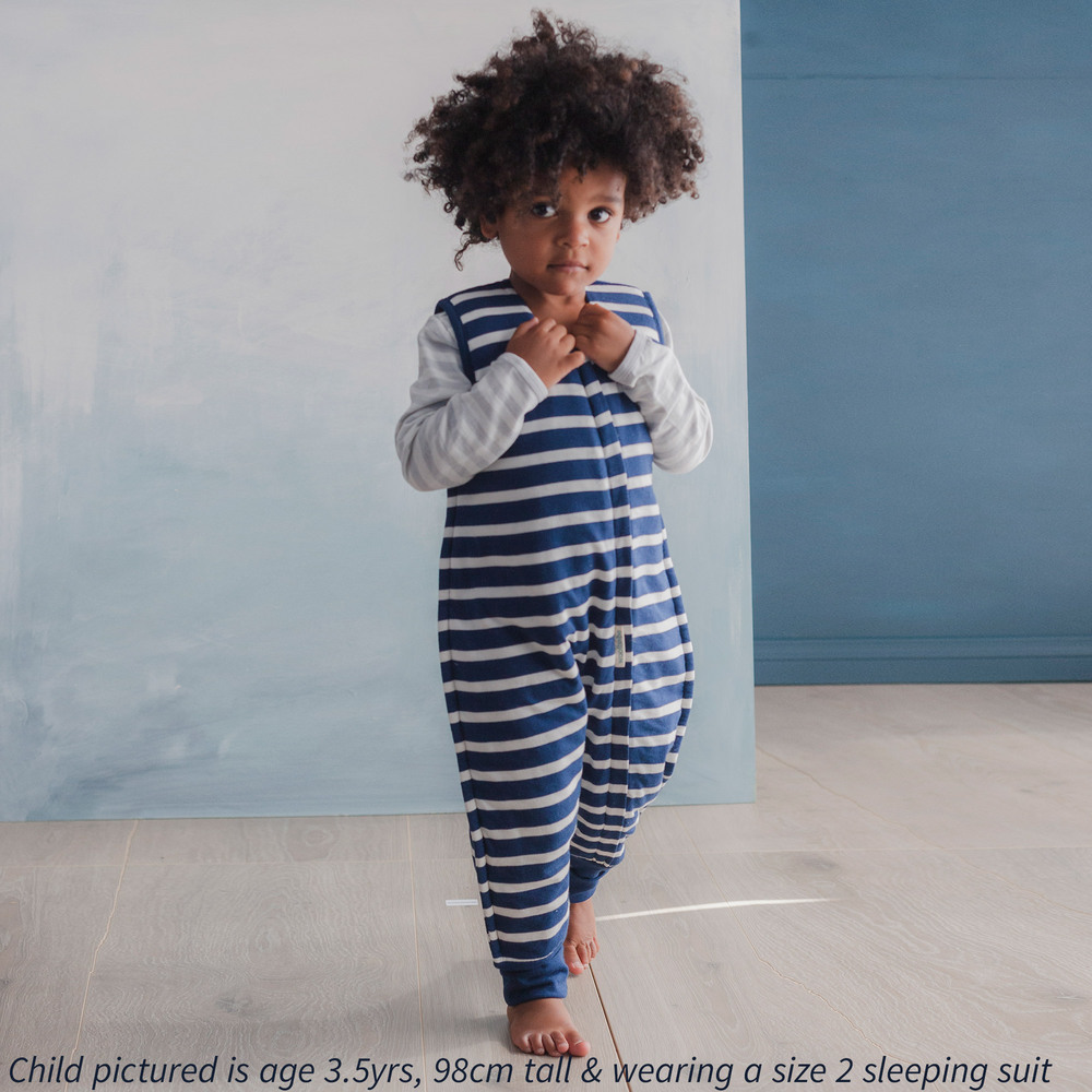 Woolbabe: Duvet Sleeping Suit - Dusk (3 Years) image