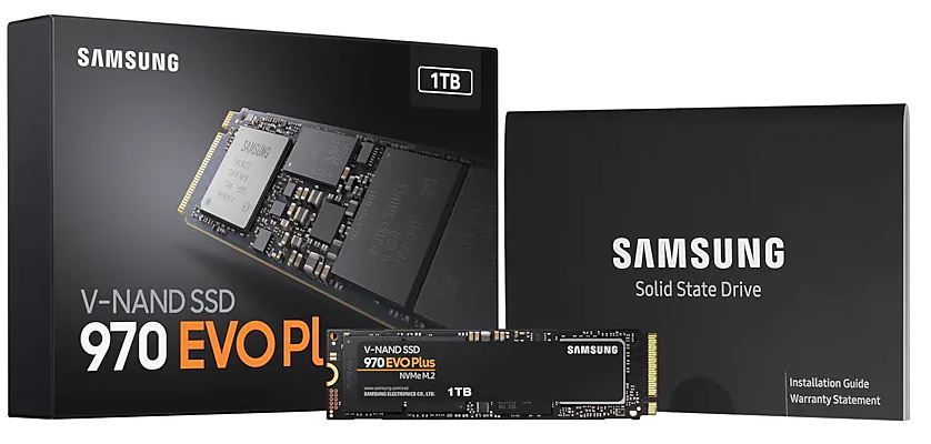 1TB Samsung 970 EVO Plus NVMe M.2 SSD image