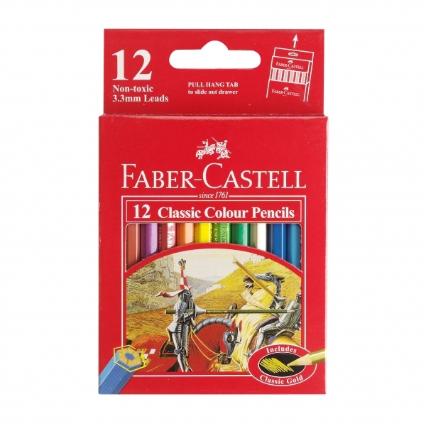 Faber-Castell Classic: Full Colouring Pencil - Pack of 12 image