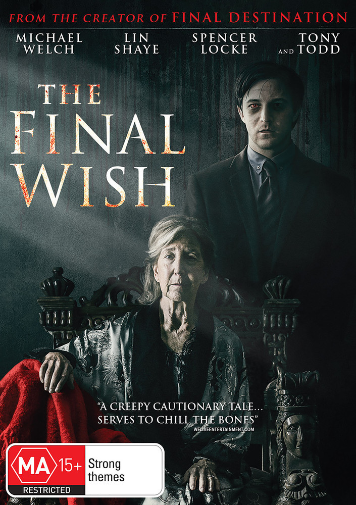 The Final Wish on DVD image