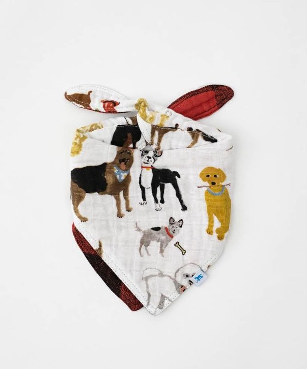 Buy Little Unicorn Reversible Muslin Bandana Bib at Mighty Ape NZ