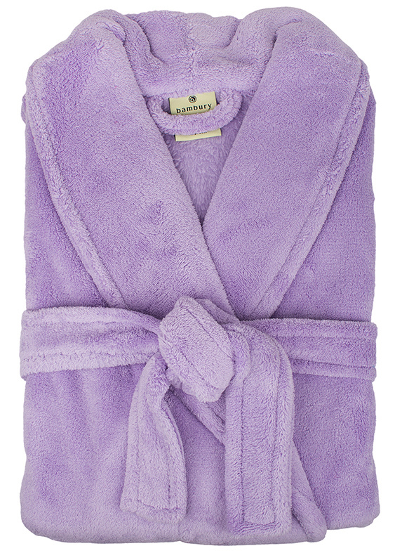 Bambury: Retreat Microplush Robe Lavender