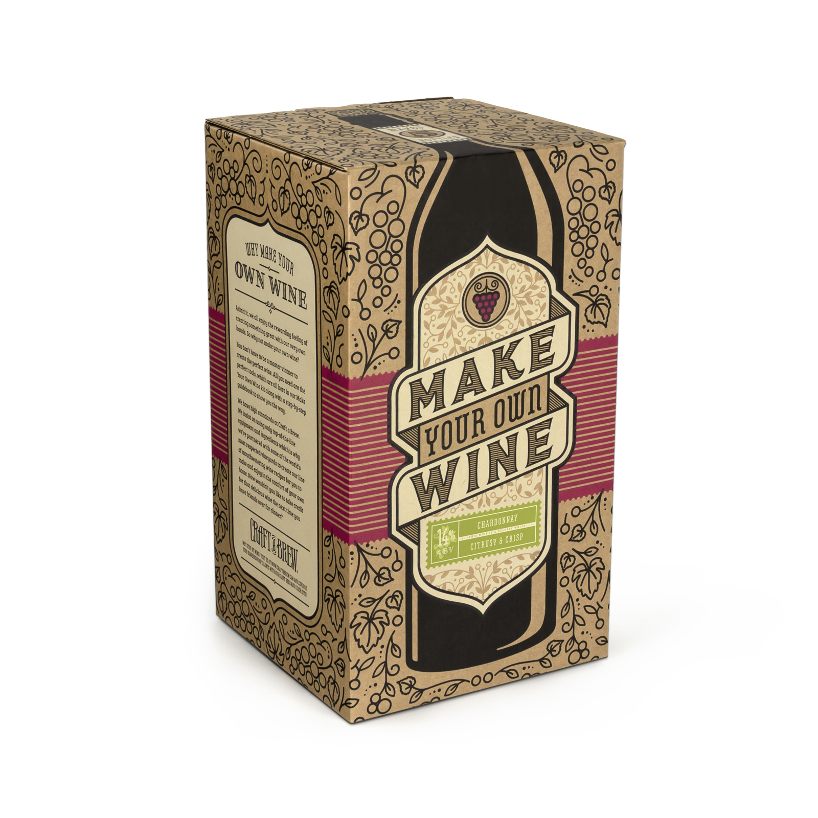 Craft A Brew Wine Kit Chardonnay at Mighty Ape Australia