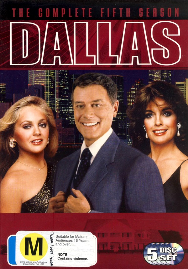 Dallas - The Complete Fifth Season (5 Disc Set) on DVD image