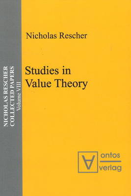 Studies in Value Theory by Nicholas Rescher image