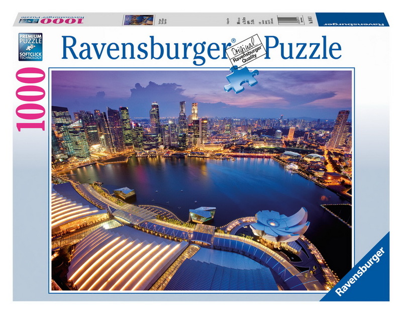 Ravensburger 1000 Piece Jigsaw Puzzle Singapore Skyline Board Game at Mighty Ape NZ