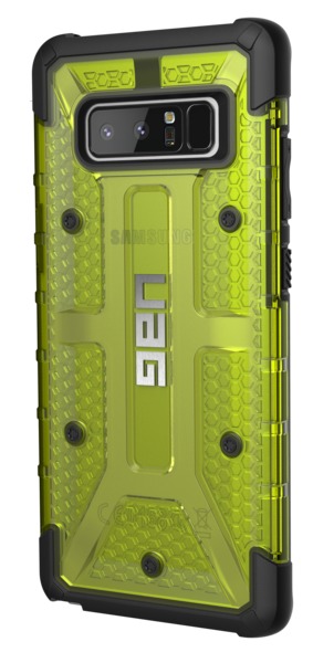 UAG Plasma Case for Galaxy Note 8 (Citron/Black) image