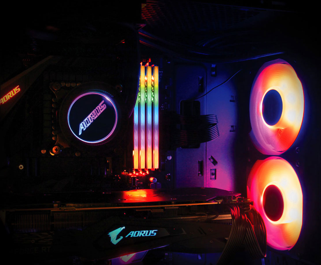 360mm Gigabyte AORUS LIQUID COOLER 360 AIO LED Liquid Cooler image