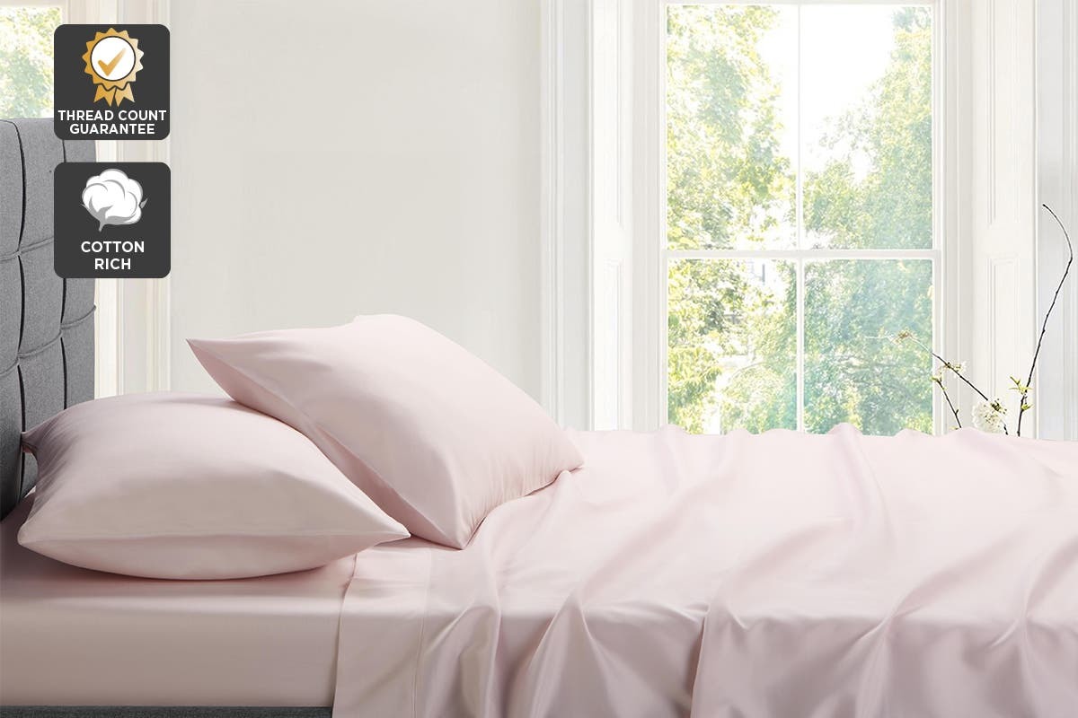 Trafalgar Hotel Quality 1200TC Cotton Rich Bed Sheets Set (NZ Super