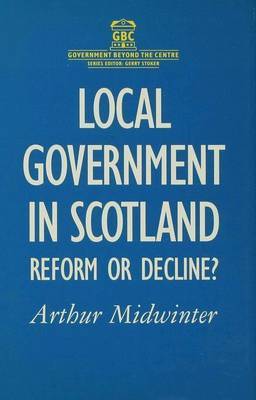 Local Government in Scotland by Arthur F. Midwinter image