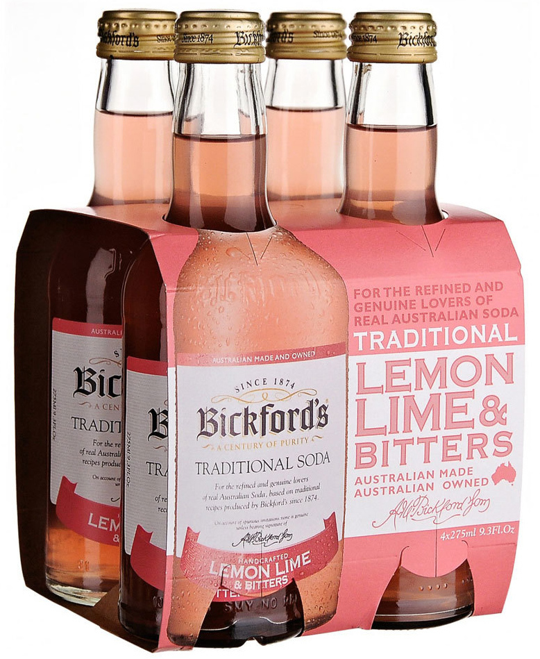 Bickfords Traditional Soda Lemon Lime & Bitters at Mighty Ape NZ