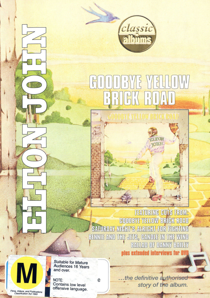 Elton John - Goodbye Yellow Brick Road (Classic Albums) on DVD image