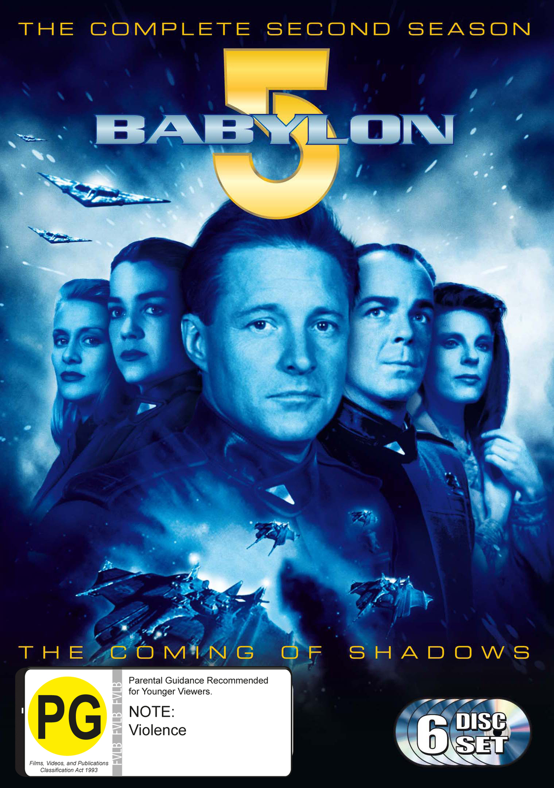 Babylon 5 - Season 2 (6 Disc Set) on DVD image