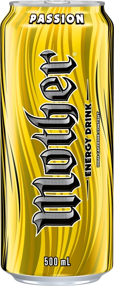 Mother Energy Drink Passion - 500ml (24 Pack) image