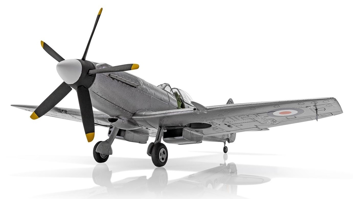 Airfix 1:48 Supermarine Spitfire FR Mk.XIV Scale Model Kit image