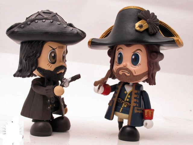 Pirates of the Caribbean 4 Cosbaby 3" Vinyl - SET 6 image