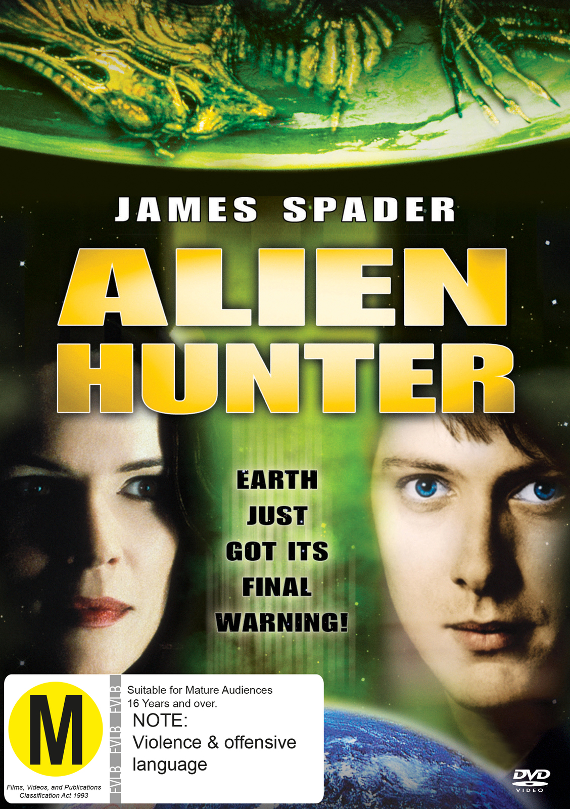 Alien Hunter on DVD image