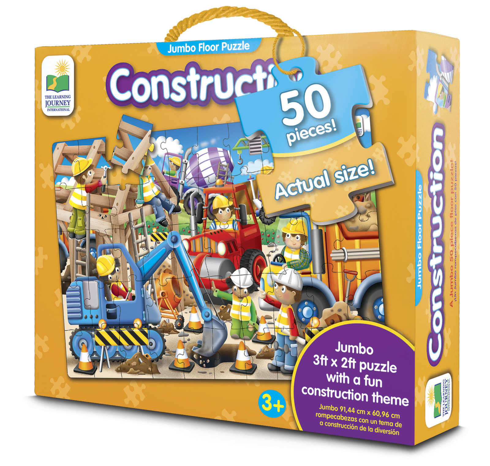 The Learning Journey: Jumbo Floor Puzzle - Construction