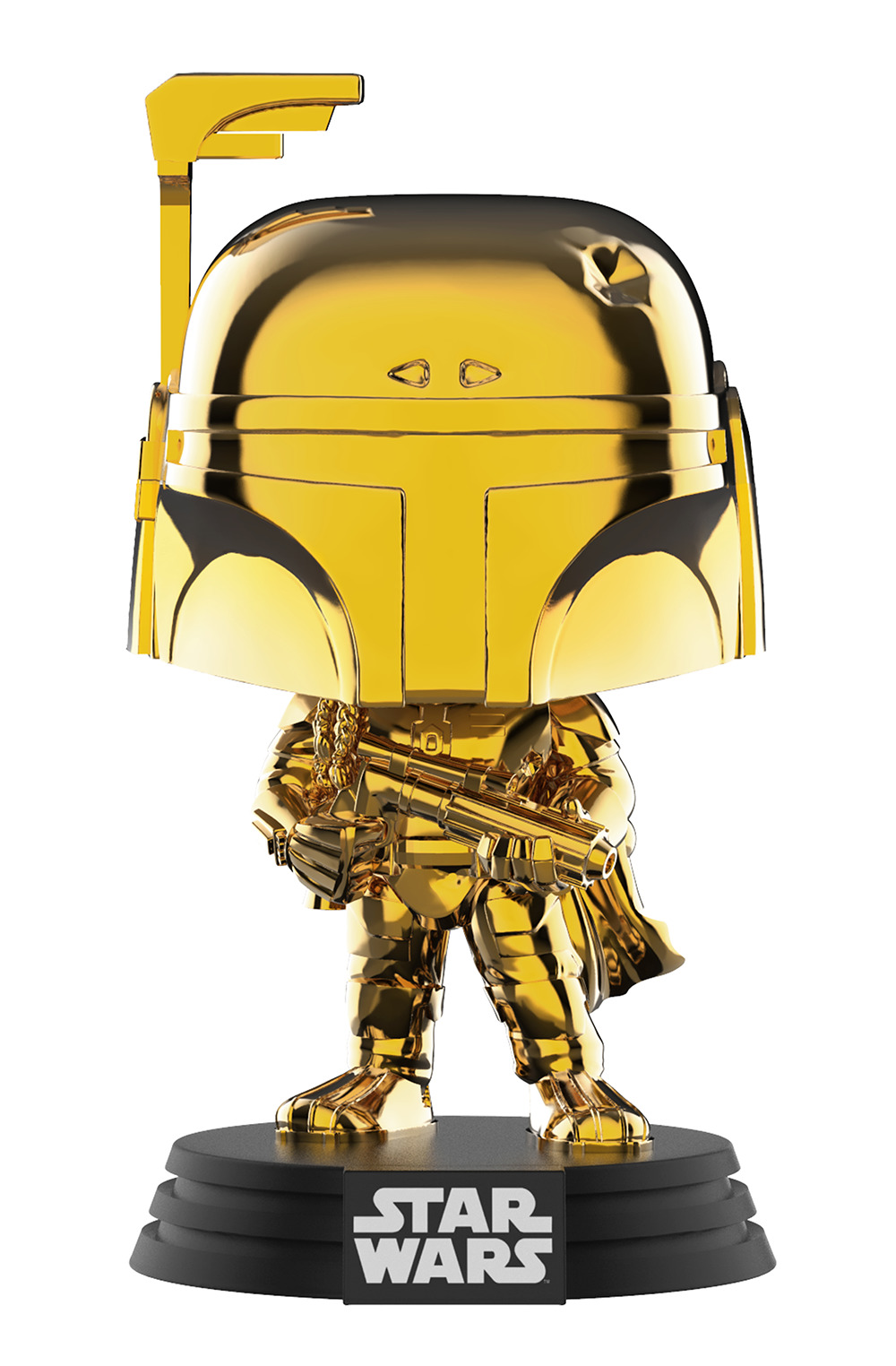 Star Wars - Boba Fett (Gold Chrome) Pop! Vinyl Figure image