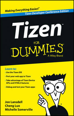 Tizen for Dummies 2E by Jon Lansdell image