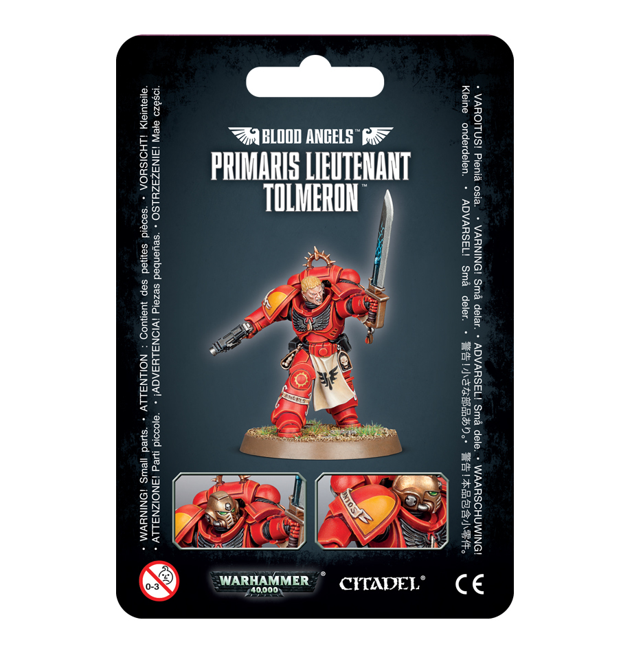 Blood Angels: Primaris Lieutenant Tolmeron image