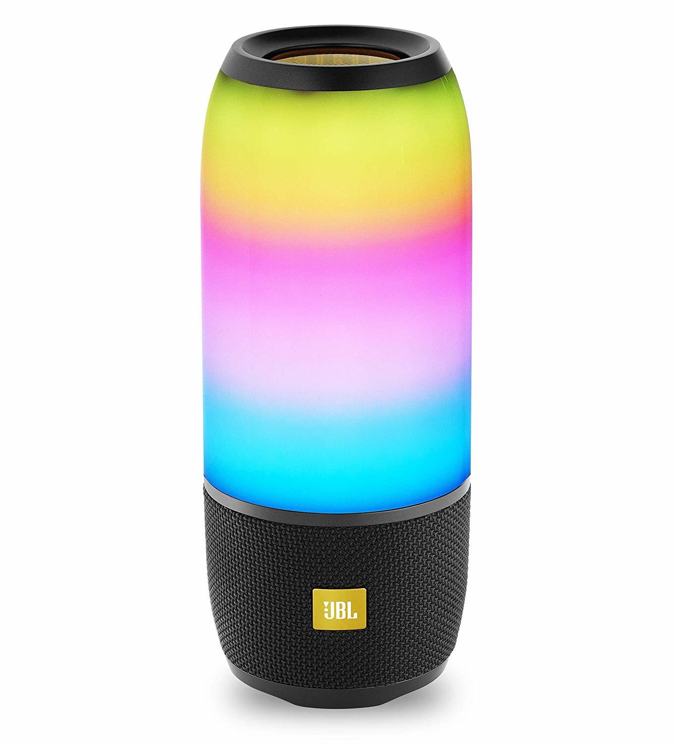 JBL Pulse 3 Wireless Bluetooth IPX7 Waterproof Speaker Black at