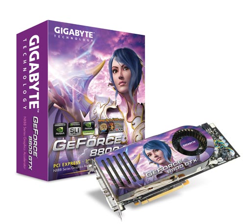 Gigabyte 8800GTX PCIE image