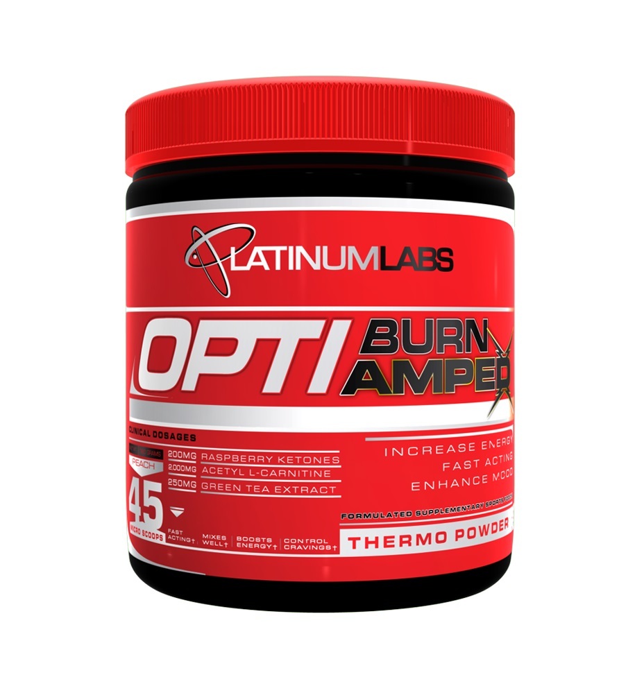 Platinum Labs Optiburn Amped - Peach (45 Serve) image