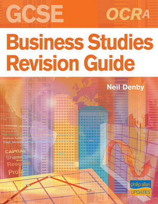 OCR (A) GCSE Business Studies Revision Guide by Neil Denby image