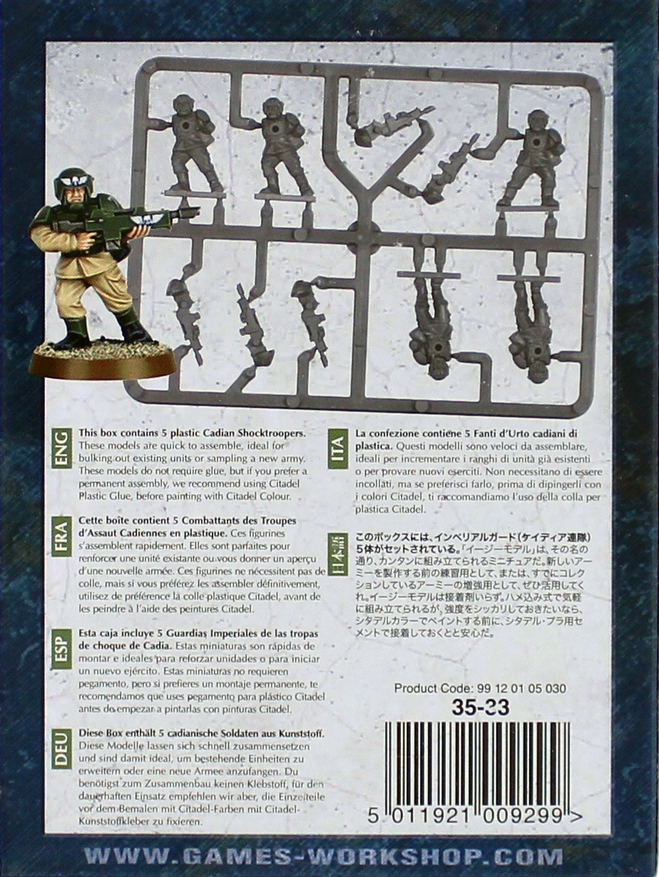 Warhammer 40,00: Astra Militarum Cadians image