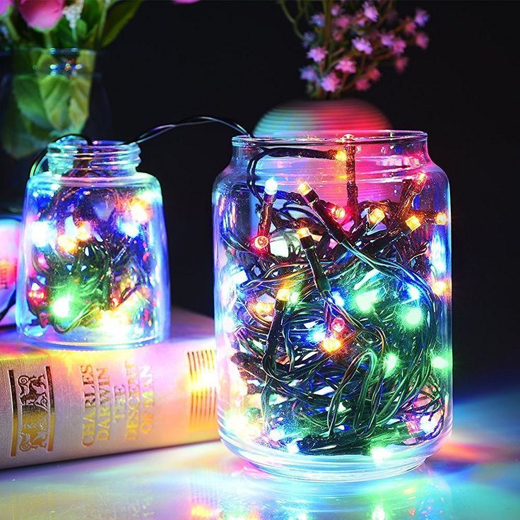 Solar String Lights - 200 LED Multicolour Fairy Lights image