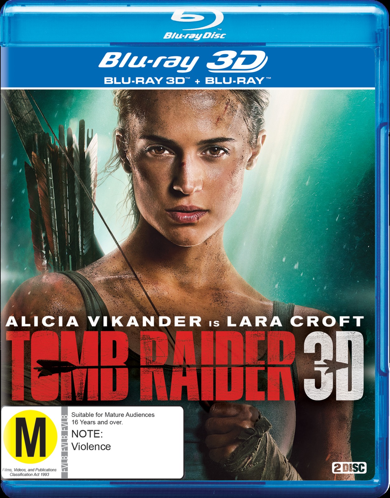 Tomb Raider on Blu-ray, 3D Blu-ray image