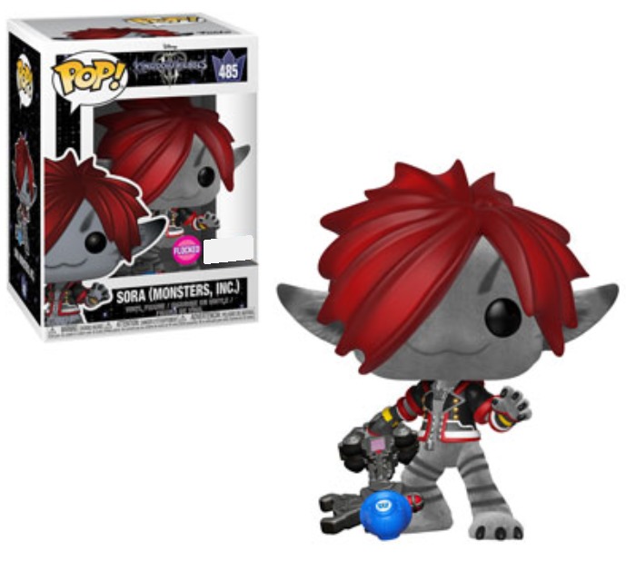 Kingdom Hearts III - Sora Monster's Inc. (Flocked) Pop! Vinyl Figure image