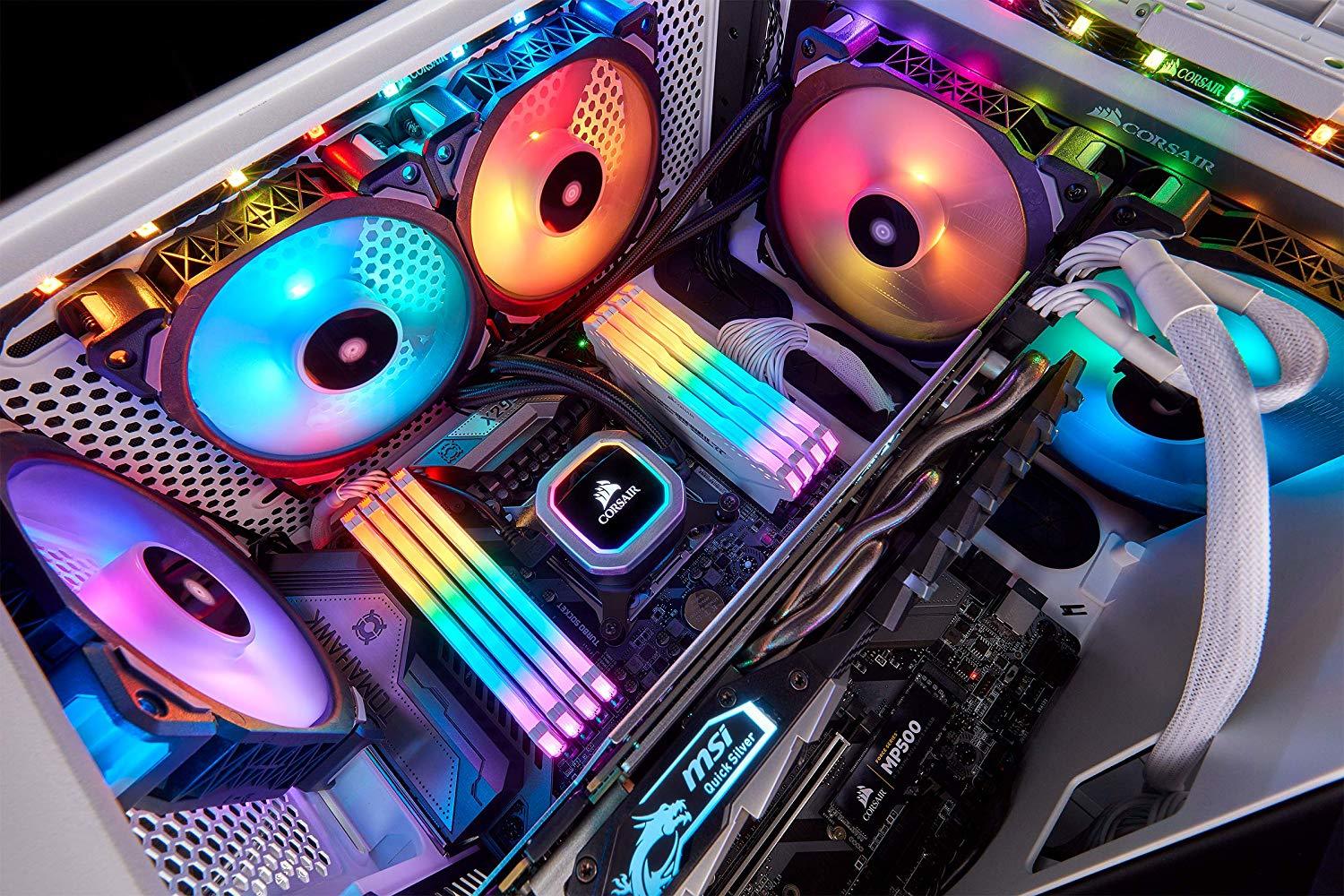 280mm CORSAIR Hydro Series H115i Platinum RGB AIO CPU Cooler