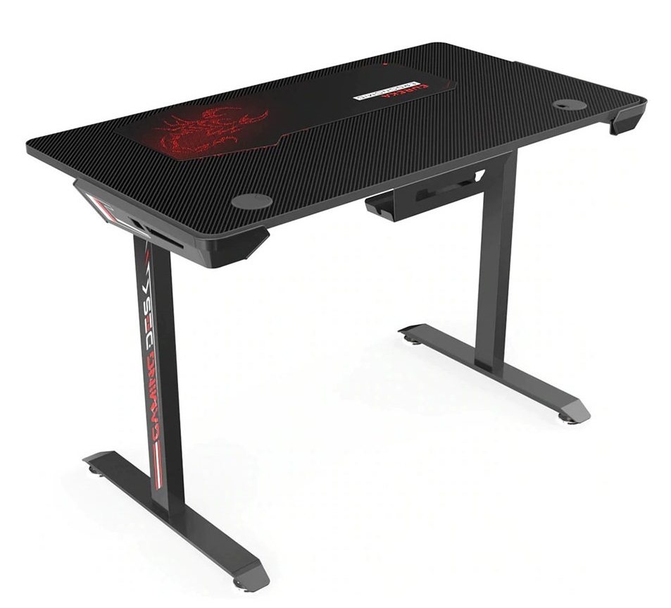 Eureka I44 Ergonomic Gaming Desk (Black) Buy Now at Mighty Ape NZ