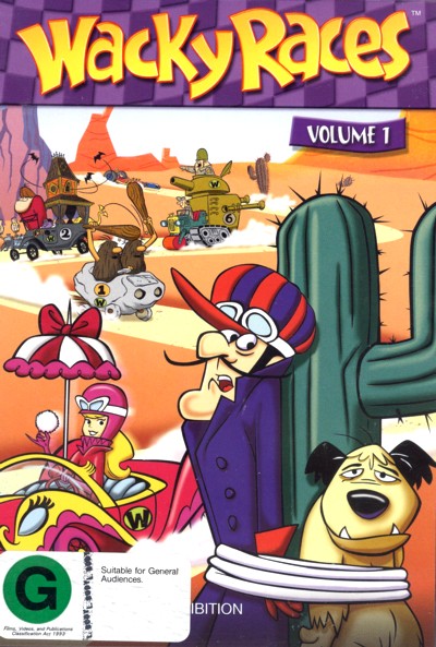 Wacky Races - Volume 1 on DVD image