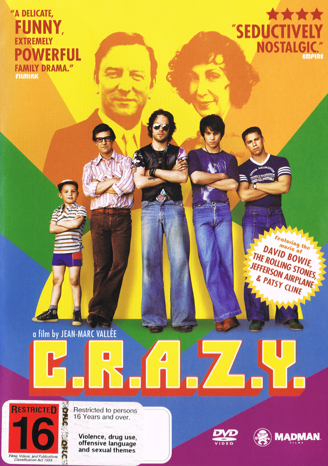 C.R.A.Z.Y. on DVD image