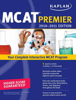 Kaplan MCAT Premier: 2010-2011 by Kaplan image