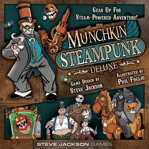 Munchkin: Steampunk - Deluxe Edition image